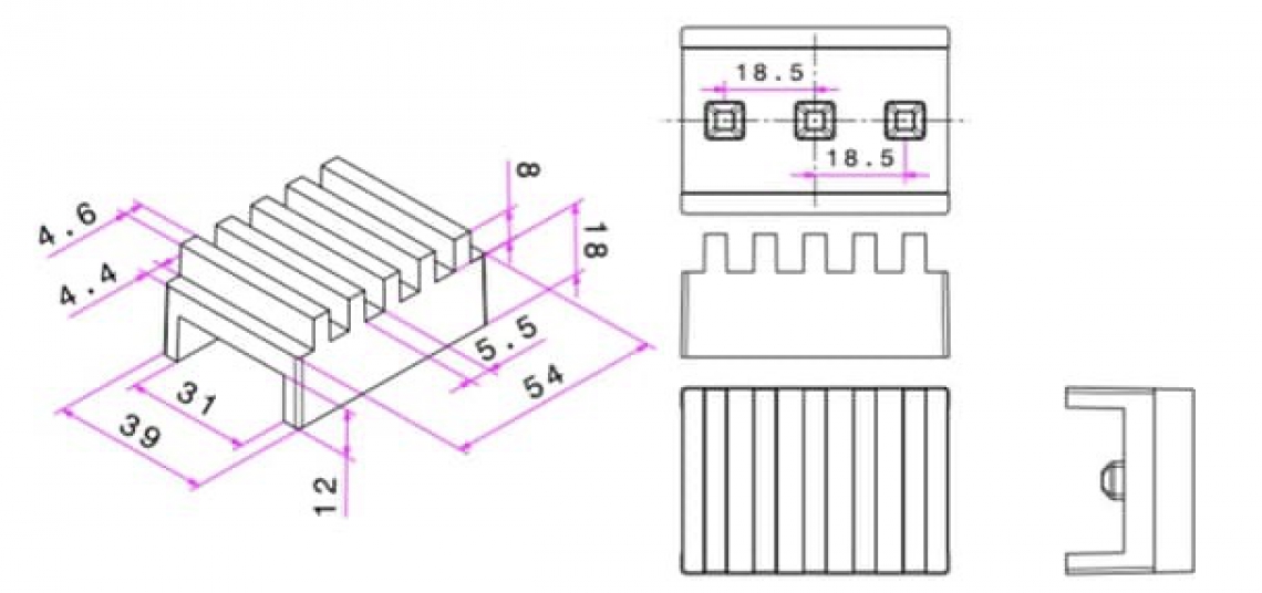 Busbar Support PG-405